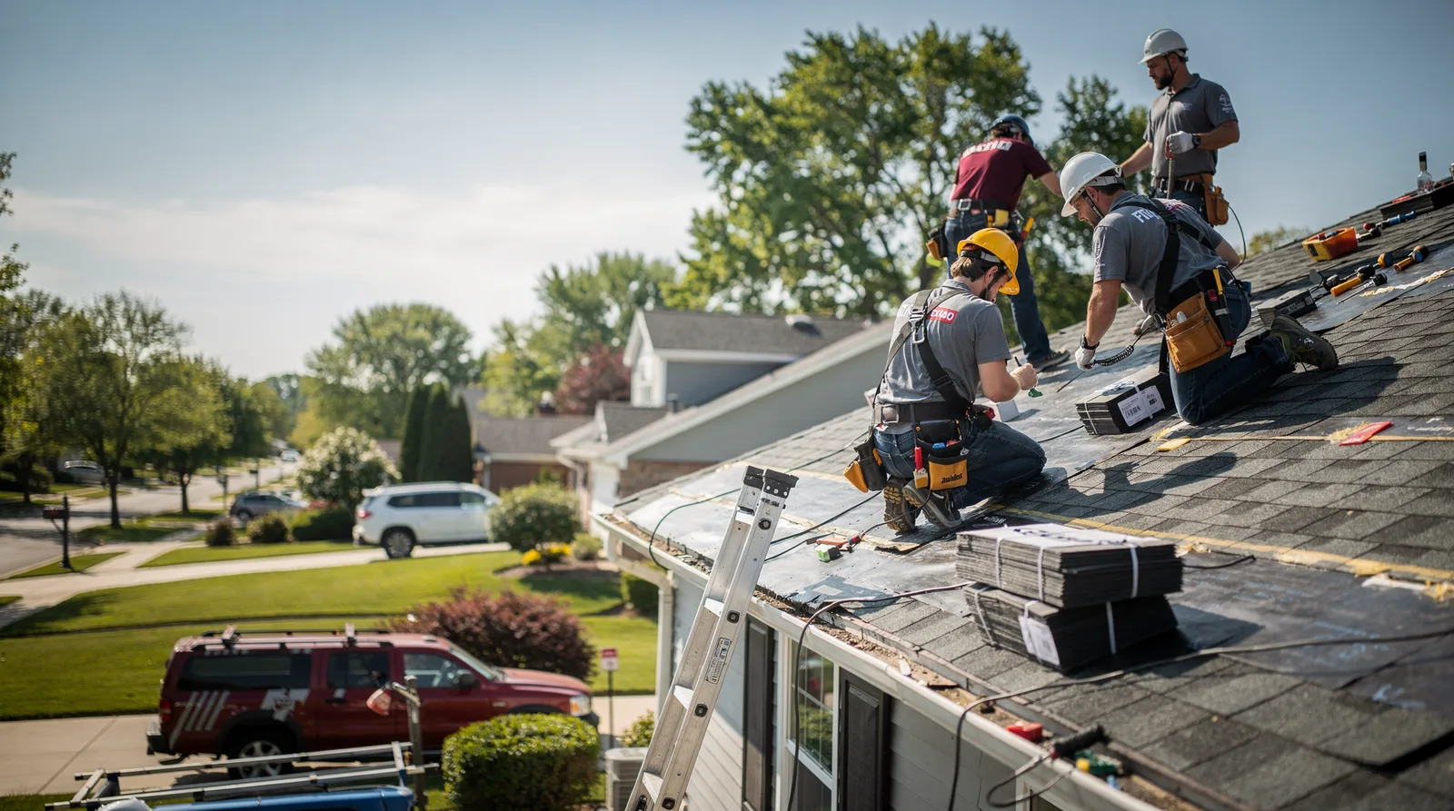 Roof Repair in Minooka, IL around you